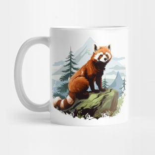 Red Panda In Nature Mug